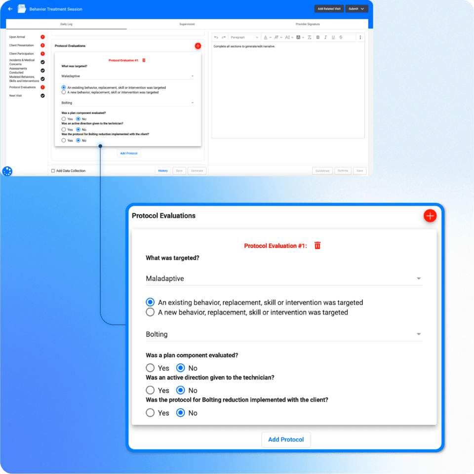 Service Notes - Based on CASP guidelines - ABAMATRIX