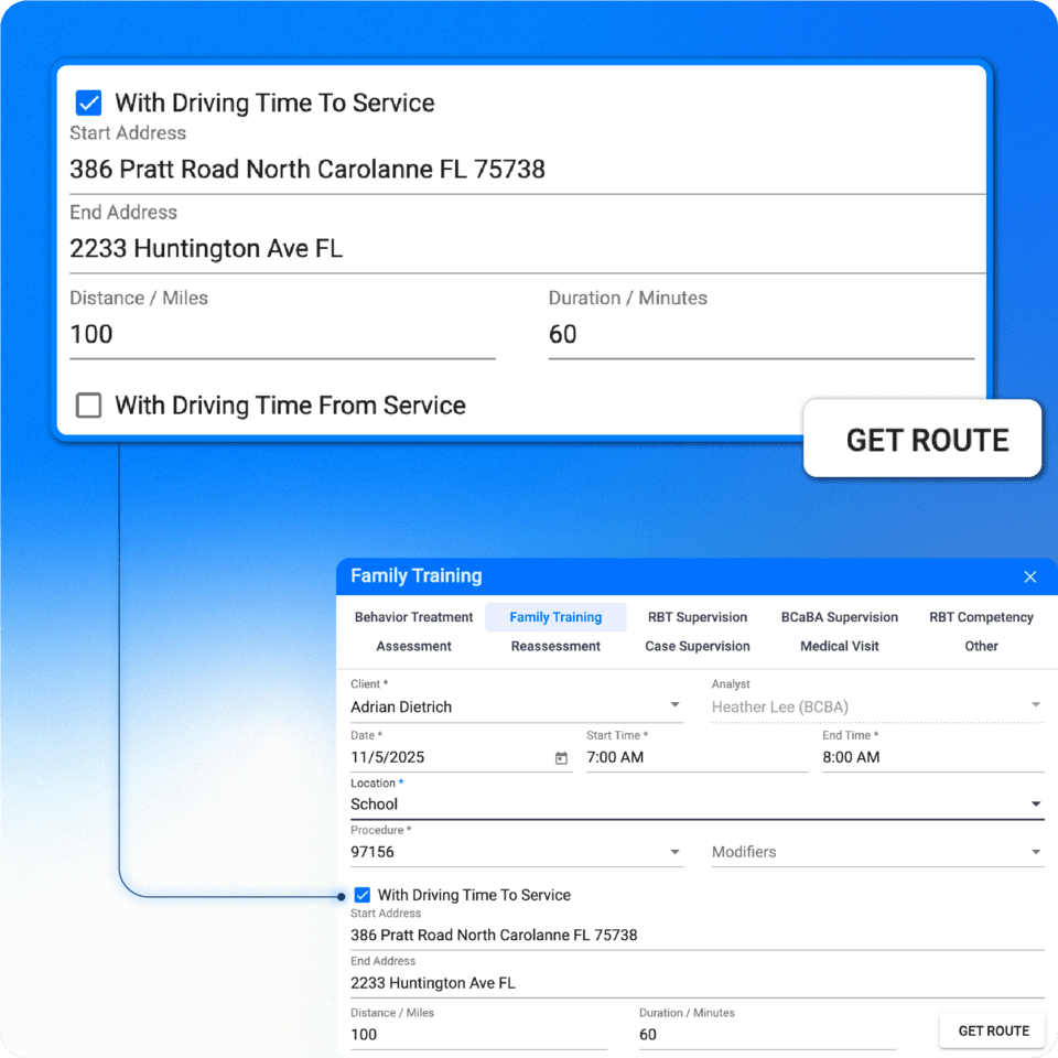 Driving Time and Mileage - Accurate travel estimates - ABAMATRIX