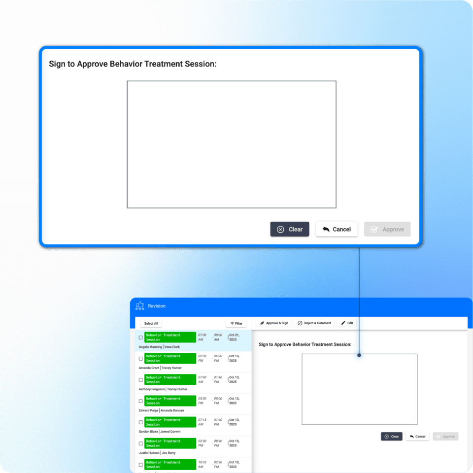Session Auditing - Multi-level review workflow - ABAMATRIX