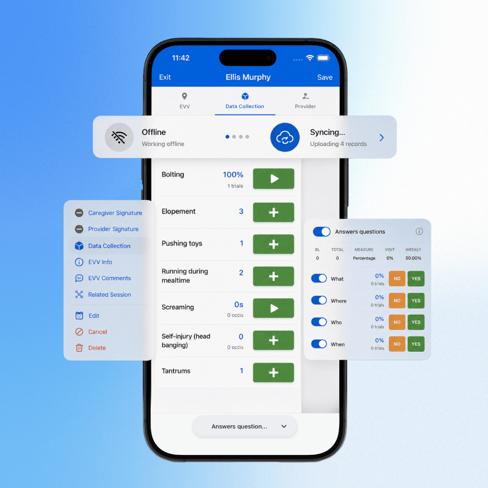 Offline Data Collection App - Automatic syncing when you reconnect - ABAMATRIX